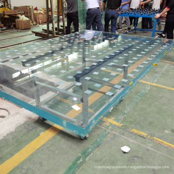 Wholesale glass factory curved glass bend tempered glass panels for building sunroom greenhouse